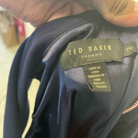Ted Baker semi formal/ formal dress. Size 2 equivalent to US 6. - Picture 6 of 6